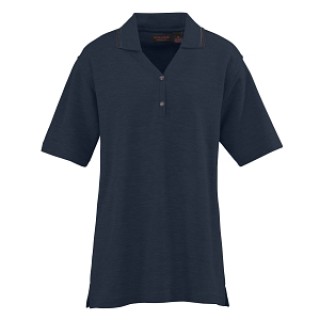 Medline # 935NVYM - SHIRT, POLO, LADIES, 6040P, NVY/WHT, MEDIUM, 24 EA/CS