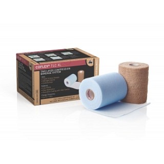 Medline # 7800TLC-XL - DRESSING, COMPRESSION, COFLEX XL, 2 LAY, EACH