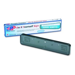 Advantus # 83700 - SIGN, DIY, 9.5 X 2.5, BK, EACH