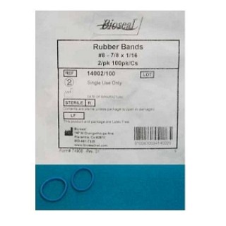 Bioseal # 14606/100 - RUBBER BANDS, #32, LATEX FREE, 100/CS