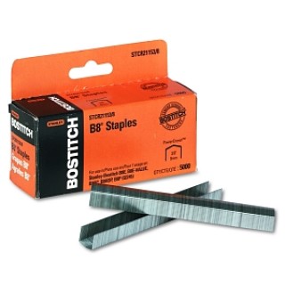Stanley Bostitch # STCR21153/8 - STAPLES, B8 POWER CROWN, CE, 5/BX