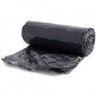 Berry Plastic # PGR4046XB - LINER, 40X46, 1 MIL, BLACK, 20/RL, 5 RL/CS