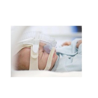Carefusion # 777028 - Infant Flow LP Bonnet  Size 7 (3638 cm), Soft Cotton Headgear for Stable nCPAP Therapy in Neonates, 10/CS