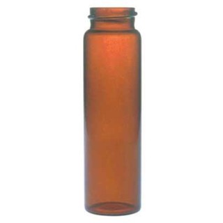 Kimble Chase # CSX60960A4 - VIAL, AMB, 28X57MM, 24-400, NO CAP, 20ML, 432/CS