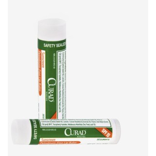 Medline # CUR0415 - LIP BALM, PETRO FREE, SPF 15, CURAD, 24 EA/PK, 25 PK/CS