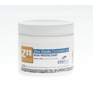 Medline # DAY006216 - ZINC OXIDE OIN 1LB JAR, 12 EA/CS