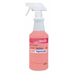 Diversey # 03920 - SPRAY BOTTLE, EMPTY, J-512, SANI, 12X32 OZ, 12/CS