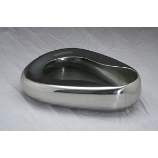 Medline # DYND05TRZ - BEDPAN, CHILD, SS, 12 1/8 X 9 3/4 X 3, EACH