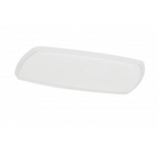 Medline # DYNEC80445C - TRAY, SERVICE, W/RIDGES, PIGMENT FREE, 100/CS