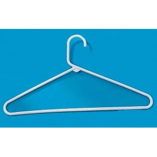 Medline # EVS17144 - HANGER, PLASTIC, HEAVY DUTY, 144/CS, 144 EA/BX, 1 BX/CS
