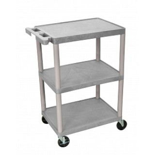 Medline # HE34GRY - CART, 3 SHELF, 24