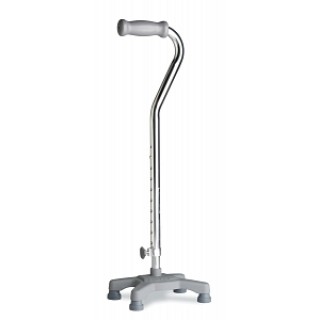 Medline # G05845S - CANE, QUAD, MOLDED, ADULT, GUARDIAN, 2 EA/CS