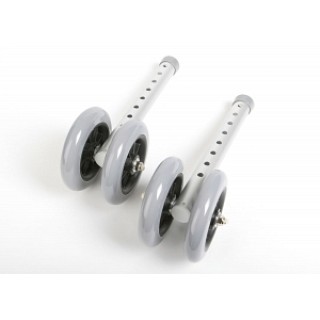 Medline # G07722-8B - WHEEL, 5IN, DUAL, BARIATRIC, 1 PR/CS, 1 PR/EA