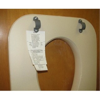 Medline # G222-0716 - SEATPAD, RPO.98204 , W/HARDWARE, EACH