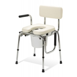 Medline # G98204 - COMMODE, DROP ARM, PADDED, 1 EA/CS