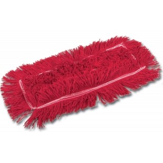 Medline # GSC201189 - MOP, DUST, POLY/COTTON, PREMIUM, RED, 5X18, 12 EA/CS