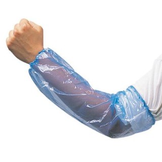 Liberty Glove # 2818B - SLEEVE, BLUE, POLYETHYLENE, 18