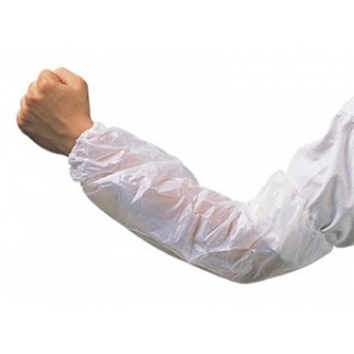 Liberty Glove # 2818W - SLEEVES, POLYETHYLENE, WHITE, 18