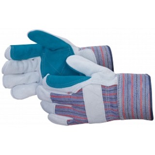 Liberty Glove # 3581Q - GLOVE, DOUBLE PALM LEATHER, SAFETY CUFF, 72 PR/CS