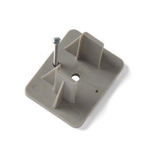 Medline # MCD115025W - WALL FLANGE FOR SUSPENDED TRACK, EACH