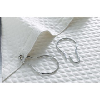 Medline # MCDKA2000 - RINGS, SHOWER, WIRE, 12 EA/DZ, 12 DZ/CS