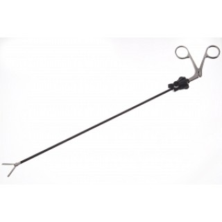 Medline # MDG4401280 - FORCEP, BOWEL, GRASPING, DBL ACT, 5MM, 35C, EACH