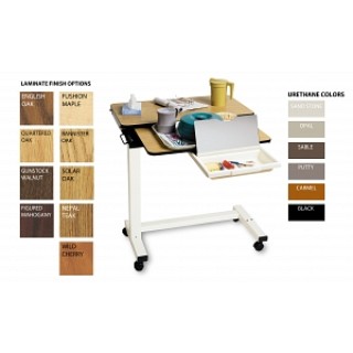 Medline # MDR104380 - TABLE, OVERBED, SPLIT TOP, EACH