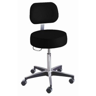 Medline # MDR505BTB - STOOL, EXAM, PNEU, W/BK, 17.5-24.5, C133, UPH, EACH