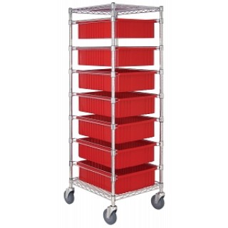 Quantum Storage System # BC212469M2 - CART, BIN, W/11 GRID CNT, 21WX24LX69H, EACH
