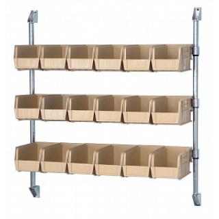 Quantum Storage System # CAN3448BH230 - CANTILEVER, WALL MOUNT, 48X34, 24 BINS, EACH