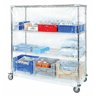 Quantum Storage System # CC244863CV - COVER, CART, 24X48X63, CLEAR VINYL, EACH