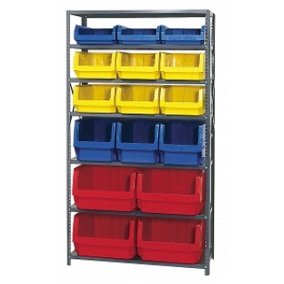 Quantum Storage System # MSU16MIX - UNIT, 18X42X75, 7 SHELF, 16 BIN, EACH
