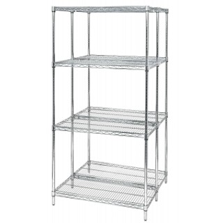 Quantum Storage System # WR742172C - KIT, STARTER, CHRM SHELVING, 21X72, 74