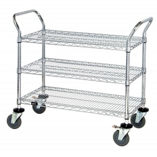 Quantum Storage System # WRC18363CG - CART, UTIL, CHRM, 2WR/1SLD SHF, 18X36X37.5, EACH