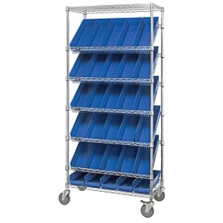 Quantum Storage System # WRS7604 - UNIT, 7 SHELF, 54 MDRQED604 BINS, EACH