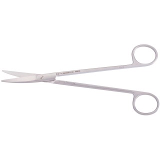 Medline # MDS0801118 - SCISSOR, COOLEY, MAYO, CRV, BL / BL, 8