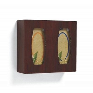 Medline # MDS192098MW - HOLDER, GLOVE-BOX, FAUXWOOD, MAPLE, DBL, 6/CS