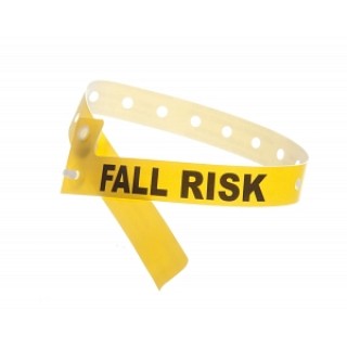 Medline # MDS3206FRM1 - BAND, ID, FALL RISK, YLW, .5