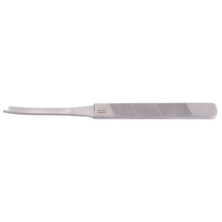 Medline # MDS4647303 - CHISEL, NASAL, SILVER, CURVED, RIGHT, 18CM, 7
