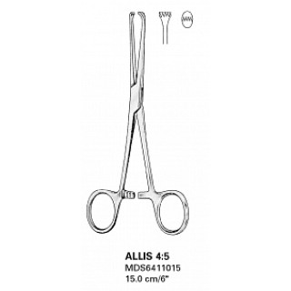 Medline # MDS6412420 - FORCEP, SEIZING, ATRAUMA, ALLIS, 8