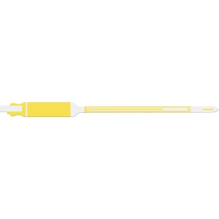 Medline # 7106M - ID BAND, ADT/PED, YELLO, WRITE-ON, SELF AD, 250 EA/BX