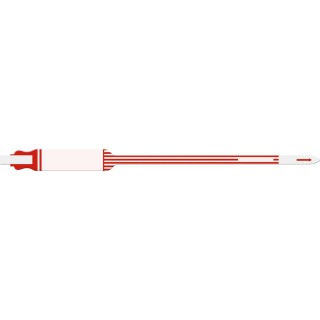 Medline # 7124M - ID BAND, ADLT/PED, RED, IMPRINTER, SELF AD, 250 EA/BX