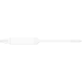 Medline # 7421M - ID BAND, ADT, WID WHT IMP, SLF AD, TRI-LM, 250 EA/BX