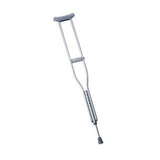Medline # MDS80535HW - CRUTCH, ALUMINUM, ADULT, 5'2