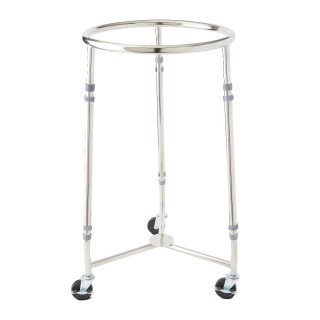 Medline # MDS80574SS - HAMPER, STAINLESS STEEL ROUND, EACH