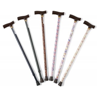 Medline # MDS86435W - CANE, ALUMINUM, MAPLE COLOR, EACH