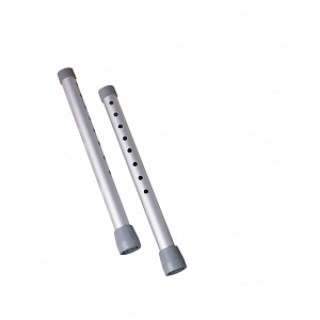 Medline # MDS86615L - LEG, REPLACEMENT, 10IN, WALKER, 8 HOLE, 2 EA/ST