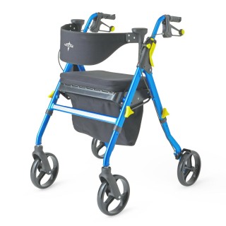 Medline # MDS86845BME - ROLLATOR, EMPOWER, BLUE, EACH