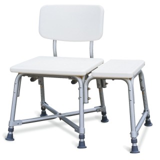 Medline # MDS86952XW - BENCH, TRANSFER, BACK, 550LBS CAP, 1 EA/CS