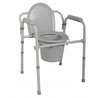 Medline # MDS89664X - COMMODE, 4 IN 1, 4/CS